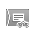 send,envelope,binoculars icon