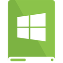 drive, lg, white, windows icon