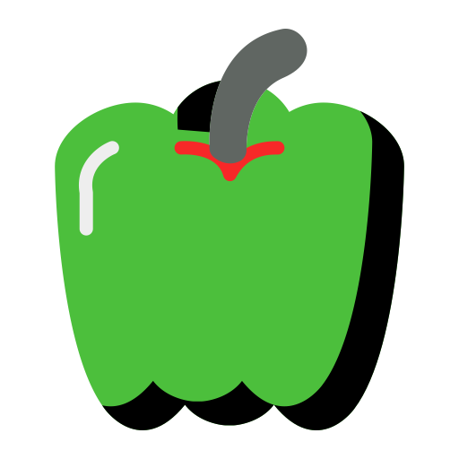 Green Pepper svg vector icon