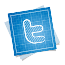 blueprint,social icon