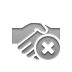 hand,handshake,close icon