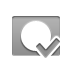 mask,checkmark icon