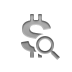 currency,sign,dollar,zoom icon