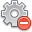 cog,delete,del,remove icon