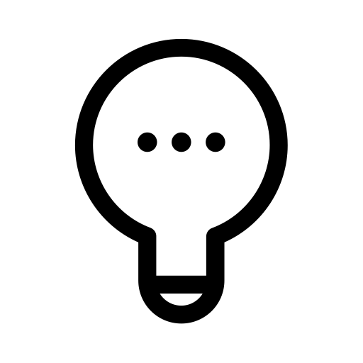 Bulb svg vector icon