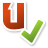 emblem, synchronized, ubuntuone icon
