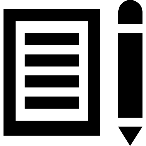 List svg vector icon