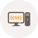 code, coding, computer, css, development, editor, html programming svg vector icon
