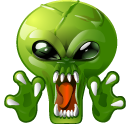hungry,alien icon