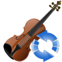 violin,refresh,instrument,reload icon