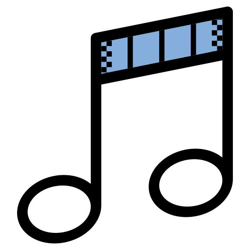Music svg vector icon