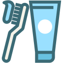 clean teeth, dental, dentist, dentistry, oral hygiene, toothbrush, toothpaste svg vector icon