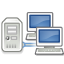 64, gnome, network, workgroup icon