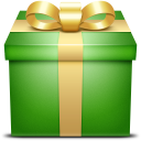 green,gift,giftbox,box,present icon