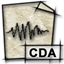 gnome,mime,audio,cda icon