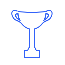 achievement, award, cup, prize, reward, trophy, win svg vector icon