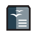 openoffice, word processing, word processor, writer svg vector icon