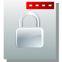 file,locked,lock,paper,document,security icon
