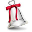 christmas,bell icon