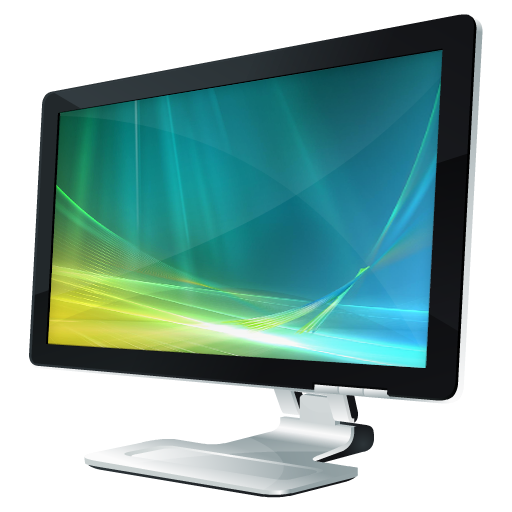 monitor,vista,computer,screen,display icon