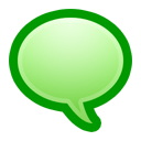 bubble, chat, hi, talk icon