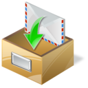 inbox, mail icon