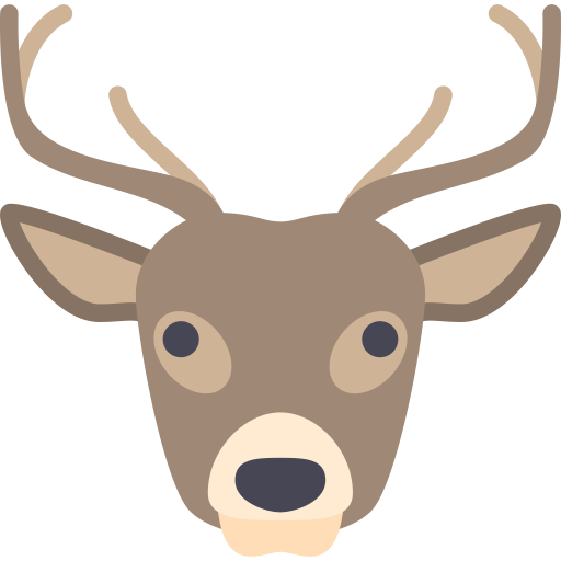 Deer svg vector icon