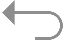 arrow, back, undo svg vector icon