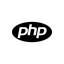 php,black icon
