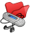 folder,red,mymusic icon