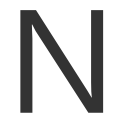 N icon