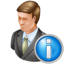 administrator, info icon