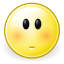 64, embarrassed, face, gnome icon