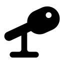 interview, microphone svg vector icon