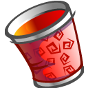 empty,blank,trash can icon