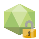 virus,lock,open icon