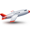 air, airplane, business, fly, plane, transport icon