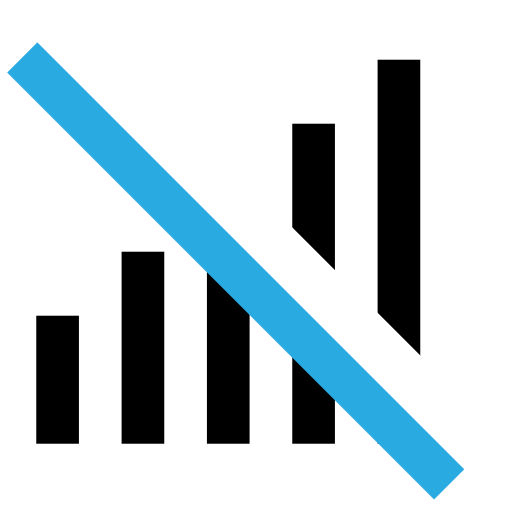 No Signal svg vector icon