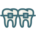 dental, dental orthodontic treatment, dentist, dentistry, medical, oral hygiene, tooth svg vector icon