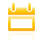 calendar, yellow icon