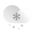 cloud, cloudy, forecast, precipitation, snow, snowing, weather svg vector icon