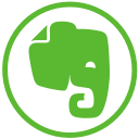 elephant, evernote, social svg vector icon