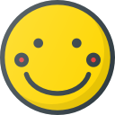 emoji, emote, emot, emot, shy svg vector icon