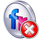 close, flickr icon