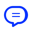 bubble, chat, comment, communication, message, speech, talk svg vector icon