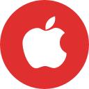 apple, media, online, social svg vector icon