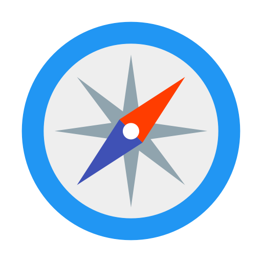 Compass svg vector icon
