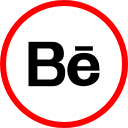 behance, media, online, social svg vector icon
