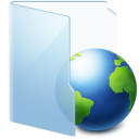web,blue icon