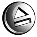 button, eject icon